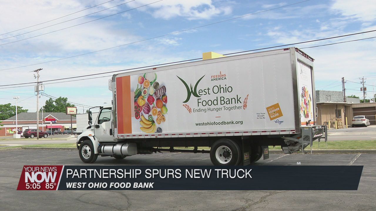 Kroger donation provides West Ohio Food Bank with new distribution truck